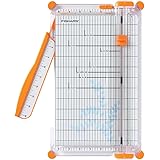 Fiskars 152490-1004 SureCut Deluxe Craft Paper Trimmer, 12 Inch