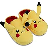 Boys Pokemon Pikachu Costume Slippers - Gotta Catch Em All - Official Pokemon 3D Plush Slippers