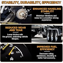 Hitchvoyager 1 Set Trailer Hub kit 5 Bolt