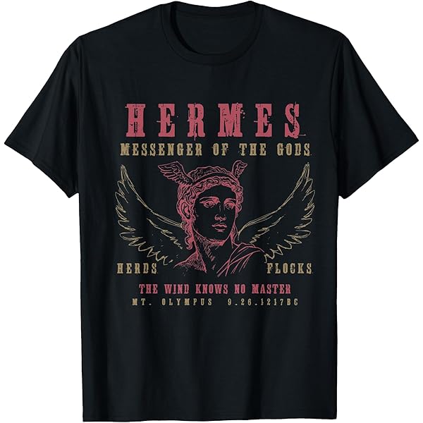 Amazon.com: Greek Mythology Hermes Messenger of The Gods T-Shirt
