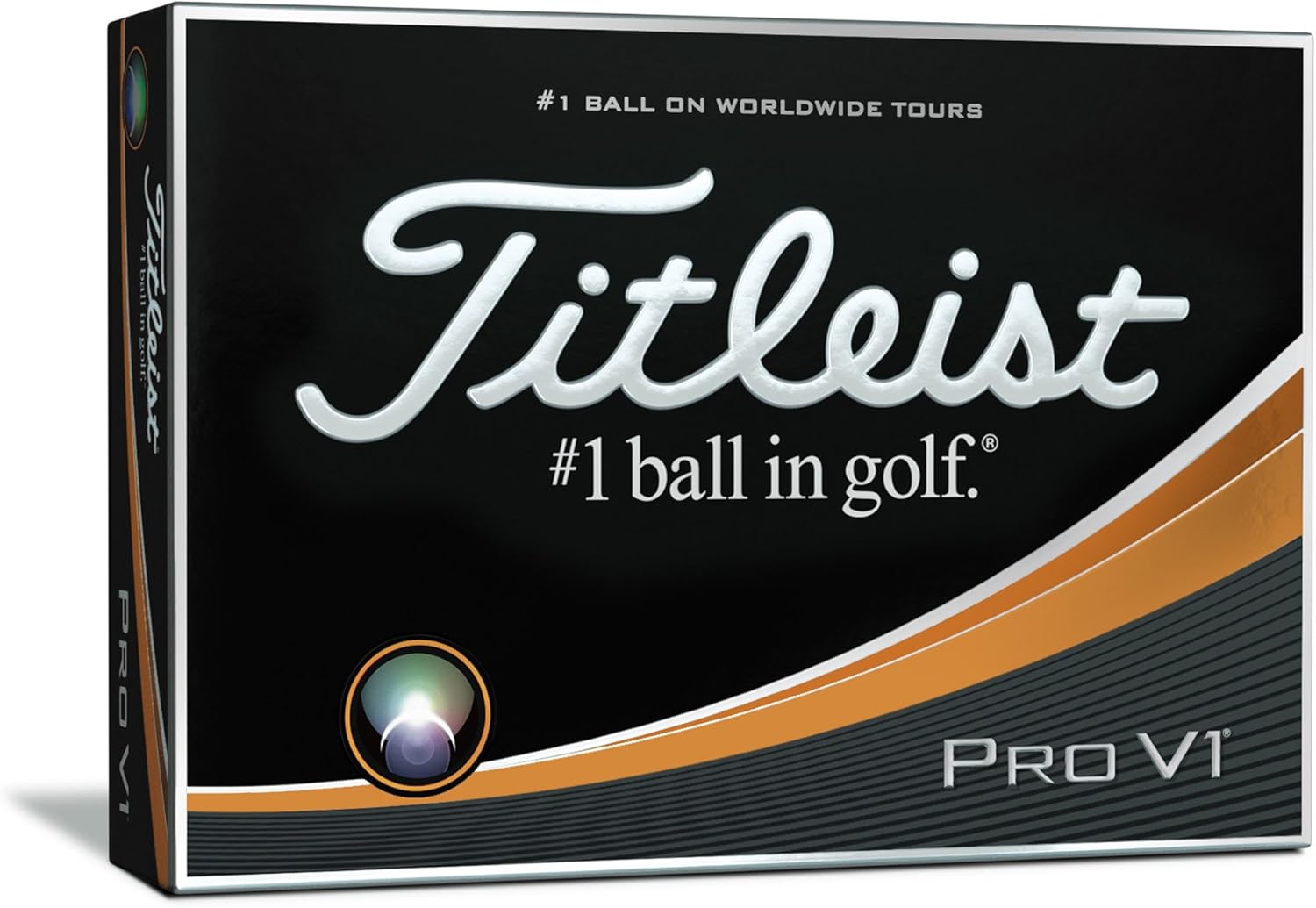 Titleist Pro V1 Golf Balls, White, Low Numbers 14 (One Dozen