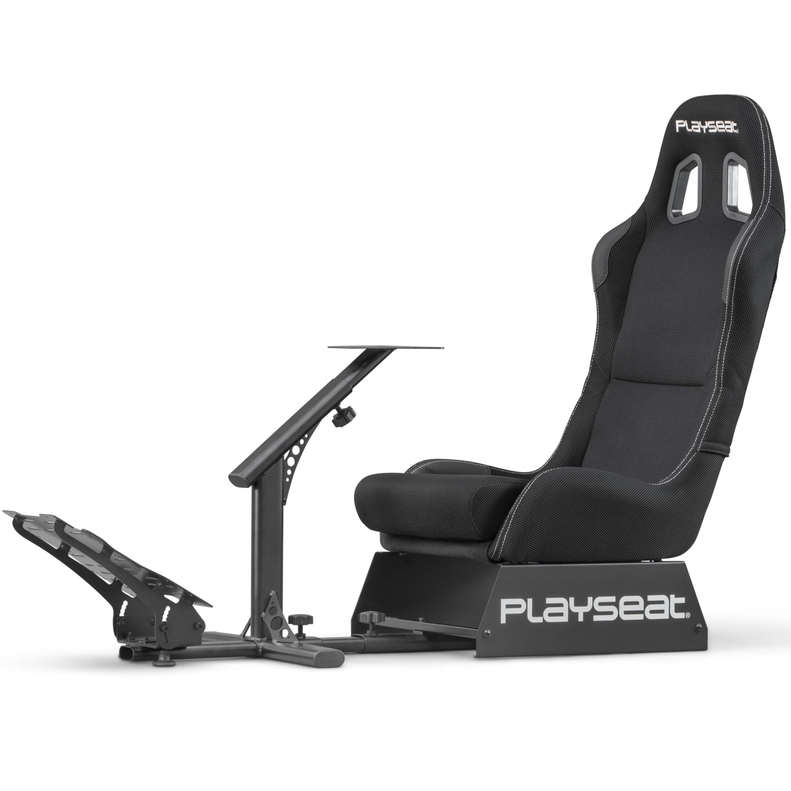 Photo 1 of  ***(USED, SELLING PARTS ONLY_ MISSING HARDWARE, SEAT CLEANING NEEDED-HAIR RESIDUE)*** 
Playseat Evolution Sim Racing Cockpit | Comfortable Racing Simulator Cockpit | Compatible with All Steering Wheels & Pedals on The Market | Supports PC & Console | Act