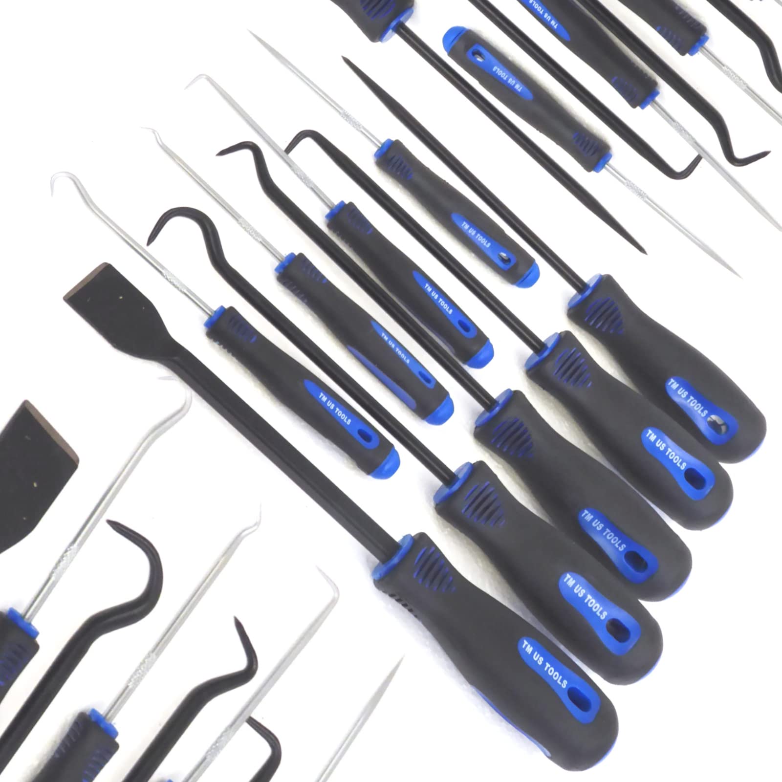 Dunnet Tools 9 Piece Pick And Hook Set Gasket Scraper Hose Removal Pry Pullers Garage Tool Set Seal Puller Kit Automotive Mechanics Tools Kit Professional Diy