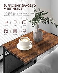 Vantic C Shaped End Table Set of 2, Small Couch