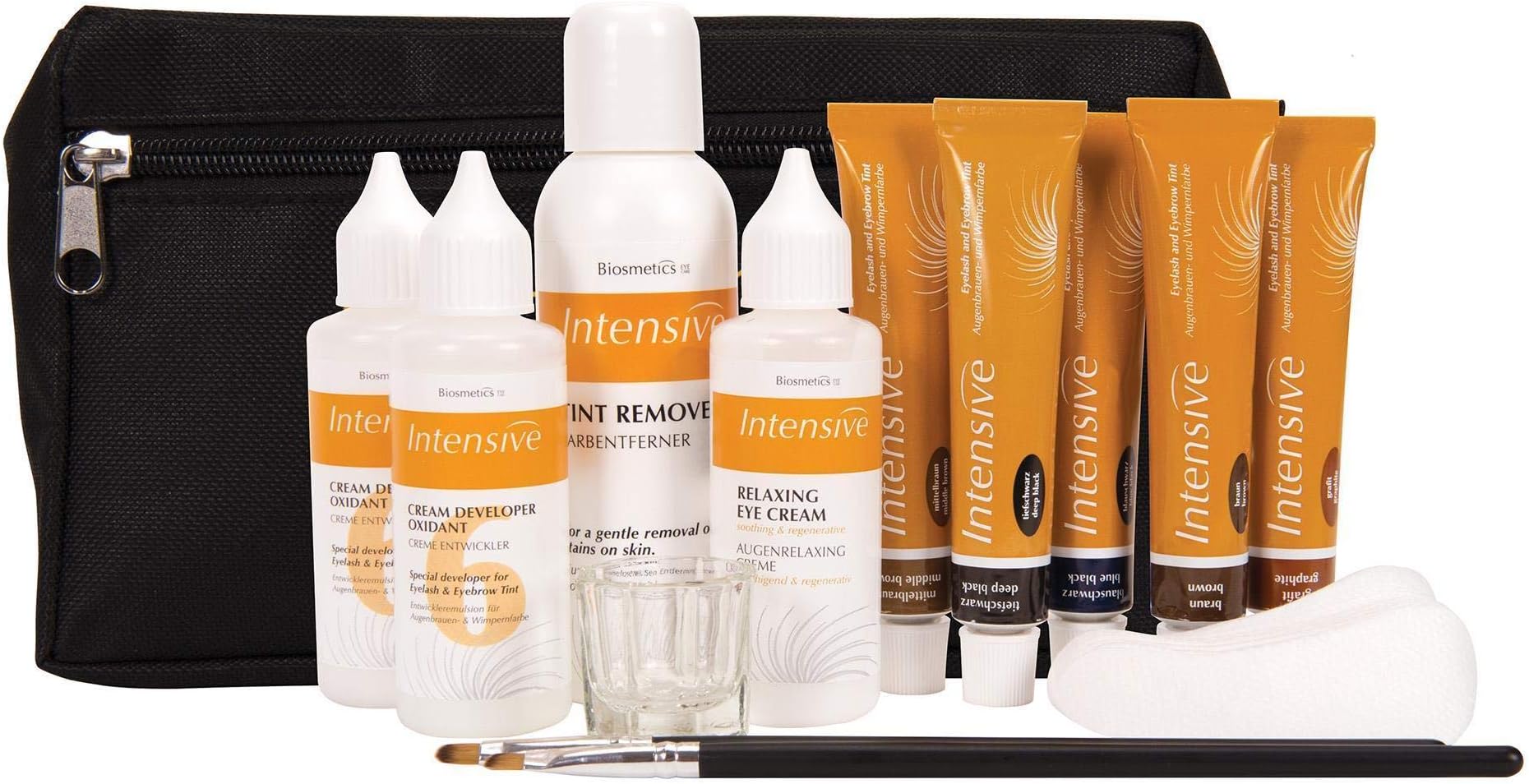 Intensive Lash & Brow Tinting Professional Kit | Trusted Professional Formula | Provides 150 Services