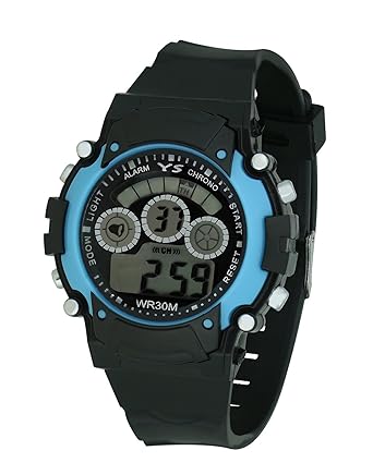 S S Traders-Blue Seven Colors Digital Watch for Kids,Good Gift for Kids