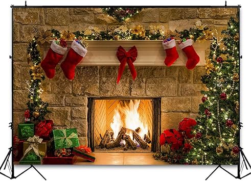 Christmas Fireplace Decor