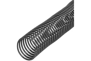 FABATER Spiral Binding Coils, 18 Pcs Plastic Spiral Binding Coils Binding kit, 38mm Diameter, 48 Loop, 4:1 Pitch, 310 Sheet Capacity, Spiral Binding Spine for A4 Paper for Students