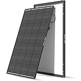 Renogy 200W ShadowFlux Anti-Shading N-Type Solar Panel, 12V 200 Watt Solar Panel 25% High-Efficiency, PV Module Power Charger