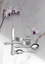 Oneida B552004C True Rose Everyday Flatware Dinner