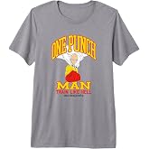 One Punch Man Saitama Train Like Hell Anime Premium Tri-Blend T-Shirt