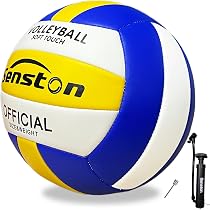 Ballon de volley-ball officiel en cuir synthétique souple durable pour jeunes, débutants, adolescents, ballon de volleyball d'intérieur imperméable pour l'extérieur, la plage, les jeux, la salle de Ballon de volley-ball officiel en cuir synthétique souple durable pour jeunes, débutants, adolescents, ballon de volleyball d'intérieur imperméable pour l'extérieur, la plage, les jeux, la salle de