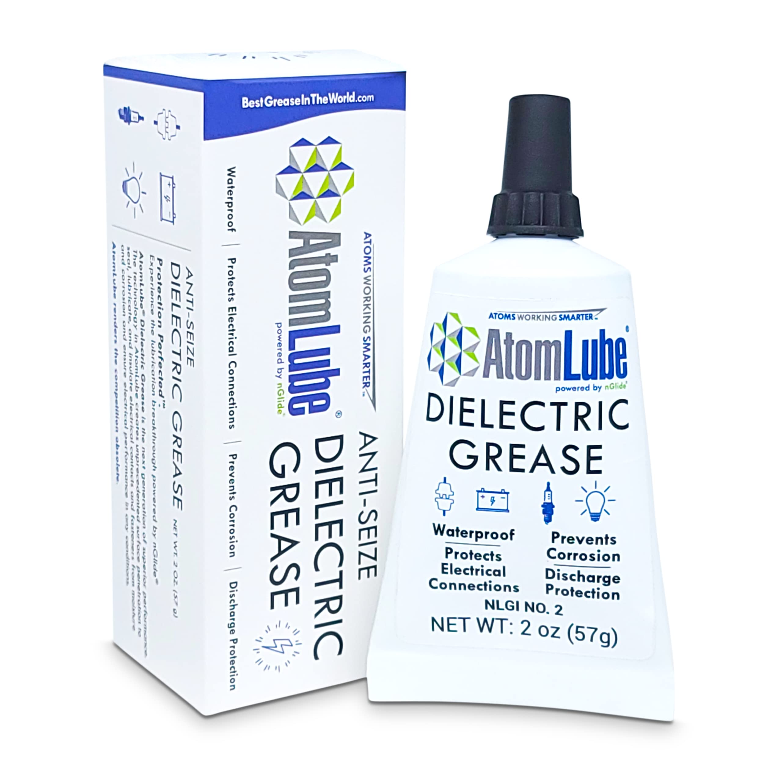 AtomLube Dielectric Grease, 2 Oz. Tube | Waterproof