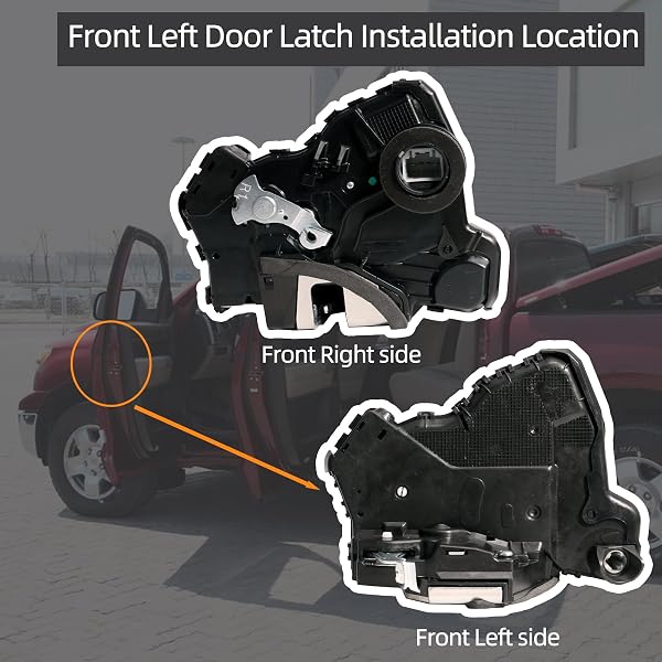 DOOR LOCK ACTUATOR MOTER FRONT LEFT RIGHT DRIVER AND PASSENGER SIDE FOR TOYOTA RAV4 4RUNNER CAMRY TUNDRA FOR LEXUS ES350 GS350 LS460, FOR SCION TC 2007-2016 OE#69030-0C050 69040-0C050 931-403 931-401