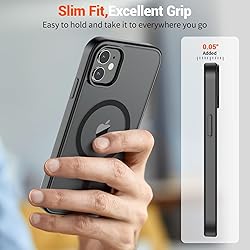 SUPFINE Magnetic for iPhone 12 Mini Case & iPhone