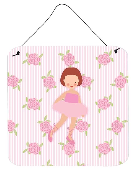 Caroline S Treasures Bb5191ds66 Ballerina Red Short Hair Metal