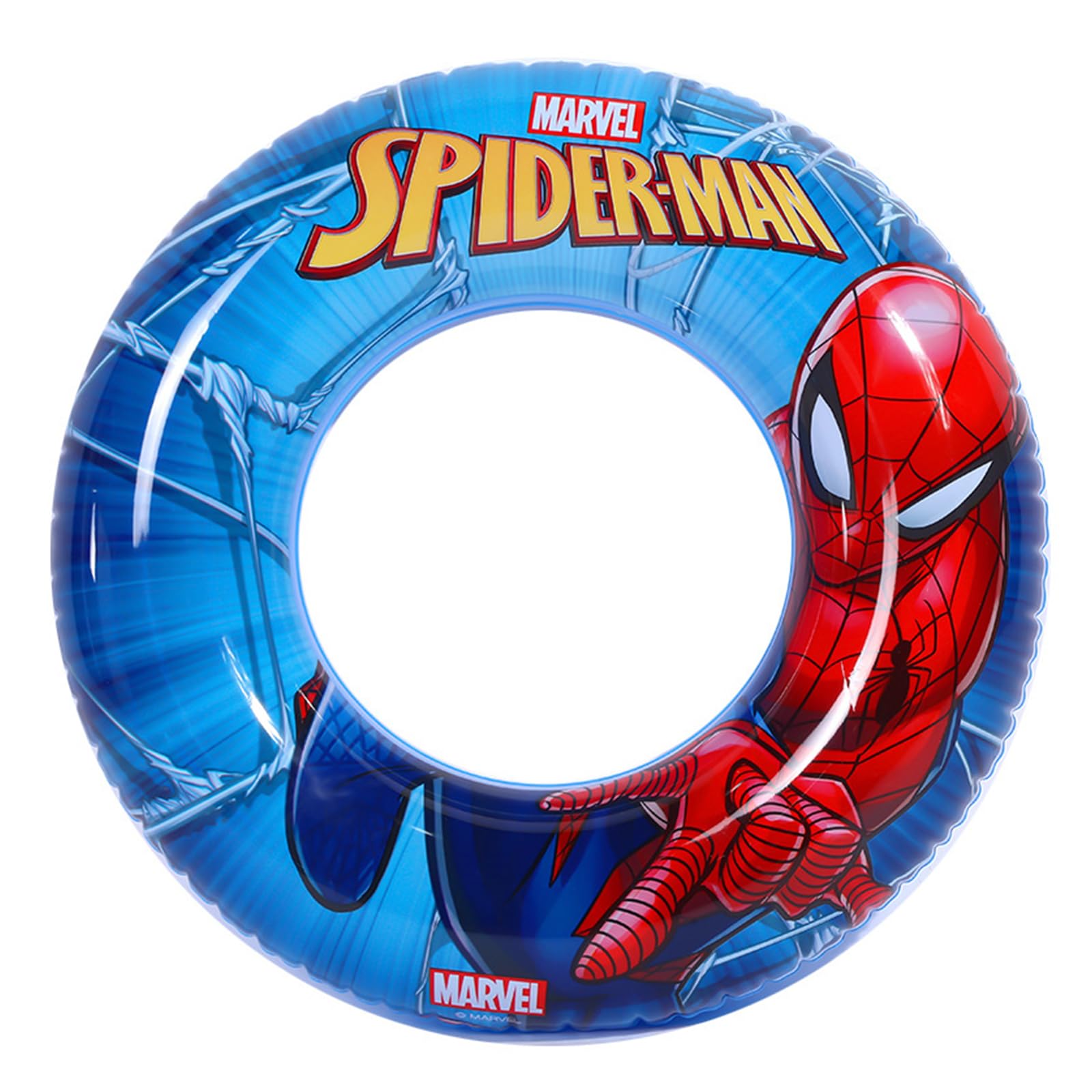 Swimming Ring Kids,Cartoon Boys Theme Pool Inflatable Swimming Rubber Ring for Boy Kids, Inflatable Pool Floating Ring Swim for Summer Beach Party Water Sports