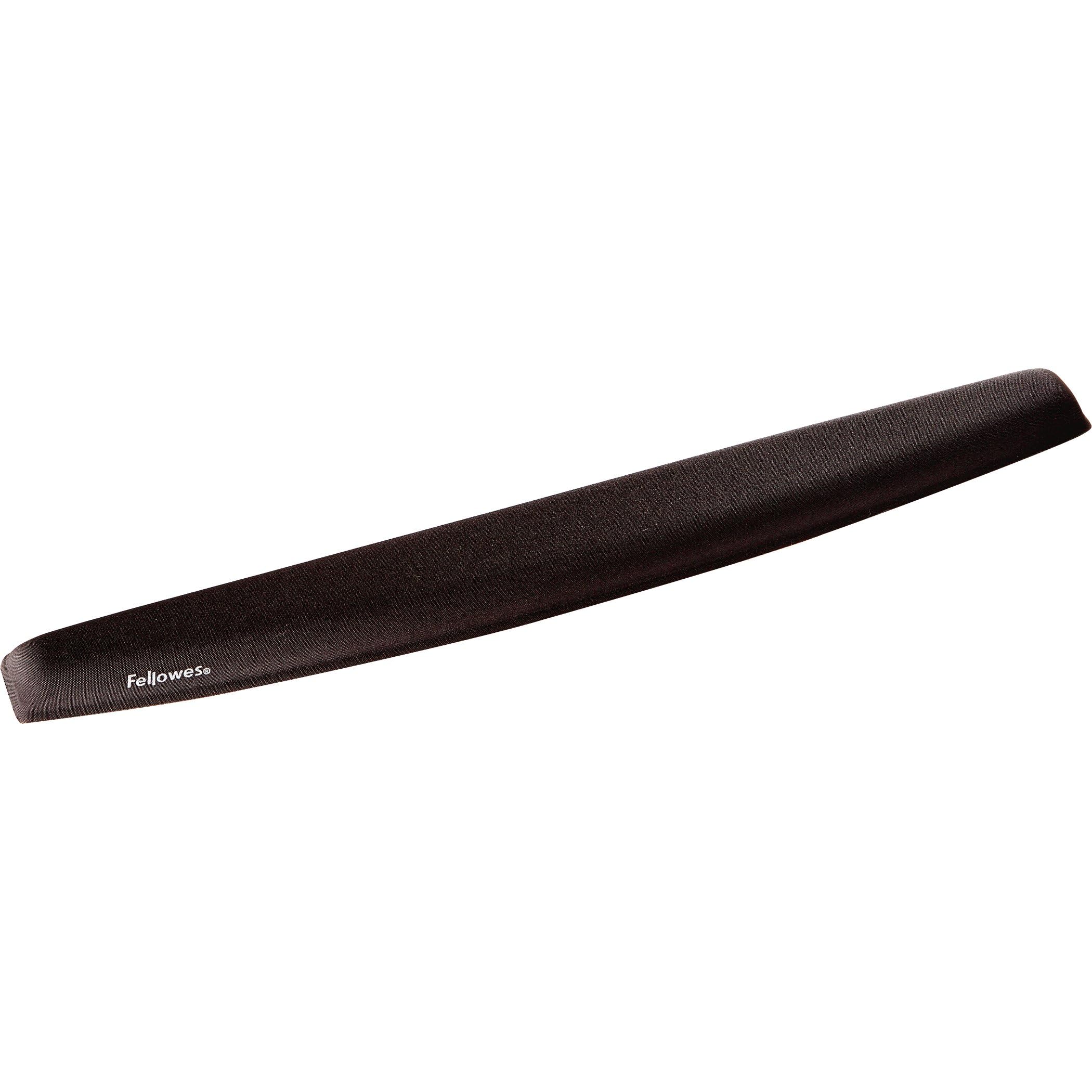 Fellowes Memory Foam Keyboard Wrist Rest - Ergonomic Wrist Support for Computer Laptop and Home Office - Black