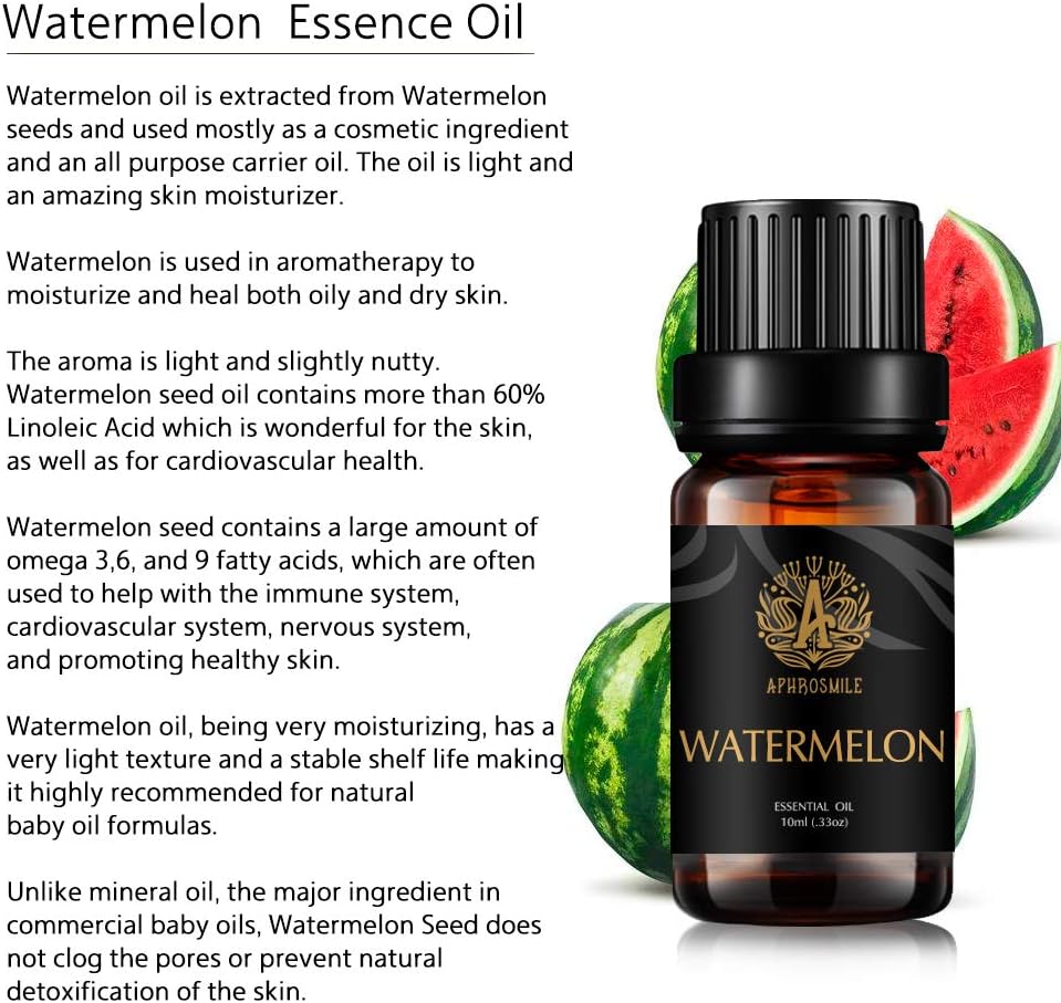 Watermelon Essential Oil for Diffuser Therapeutic Grade Watermelon Scented Oil - Image 5