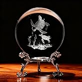 Tepbeex 3D Sea Trutle Crystal Ball with Stand 60mm Sea Trutles Glass Paperweight Ball Home Decor Birthday for Women Men Turtle Lovers