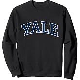Yale University Blue Block Logo Sweatshirt