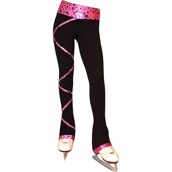 Snowflake Designs Boys & Men's Gymnastics Stirrup Pants - Stretchy Nylon Lycra For Workout & Competition (4 Colors)