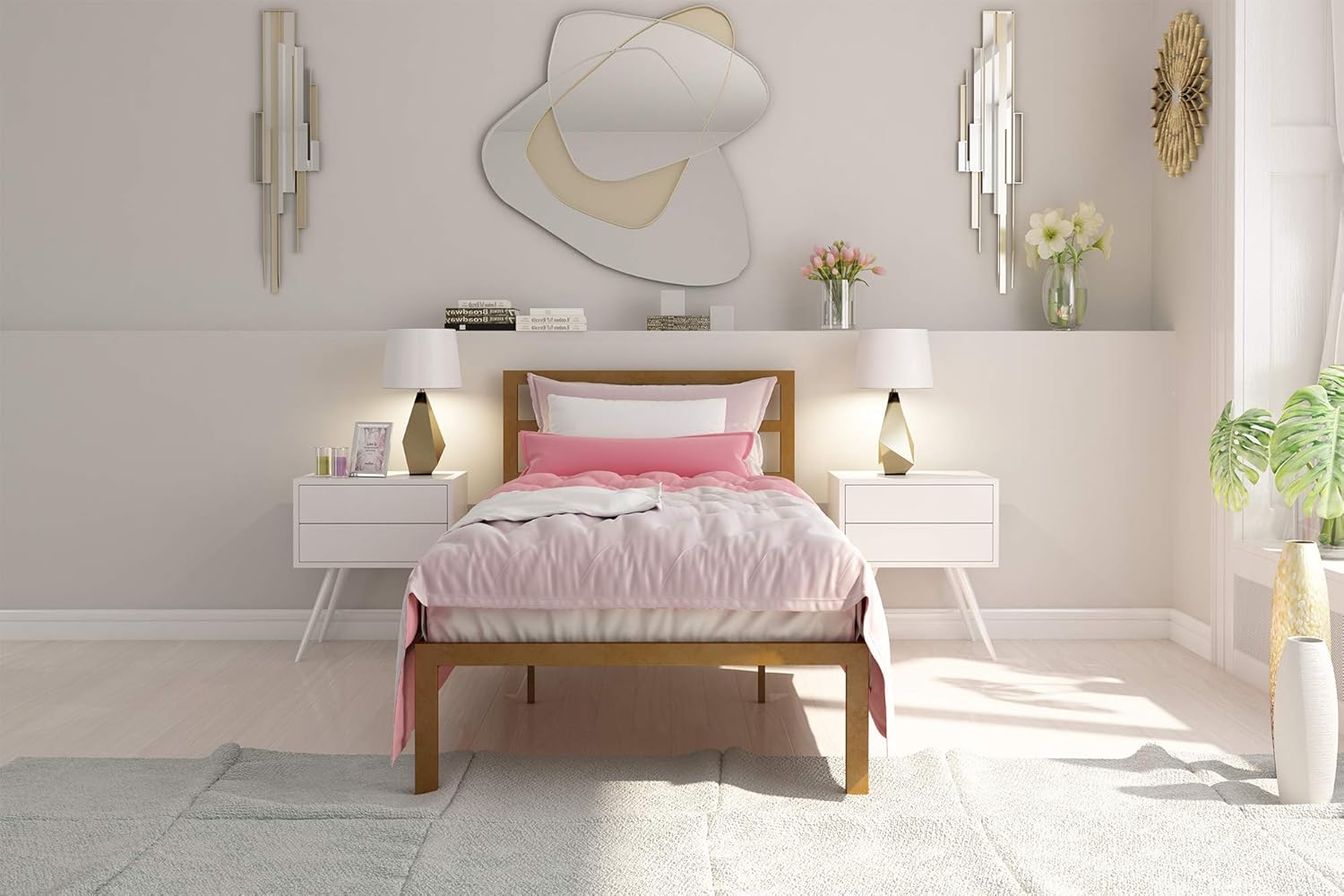 Best High Spindle Twin Bed Headboard