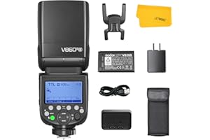 Godox V860III-S TTL Flash for Sony, 76Ws 2.4G Wireless HSS 1/8000, 7.2V/2600mAh High Performance Li-ion Battery, 0.01-1.5s Re