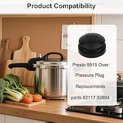 4pcs 09915 Pressure Cooker Overpressure