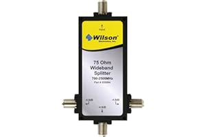 Wilson Electronics 859994 3-Way 75_700-2,500mhz Splitter with F-Female Connectors
