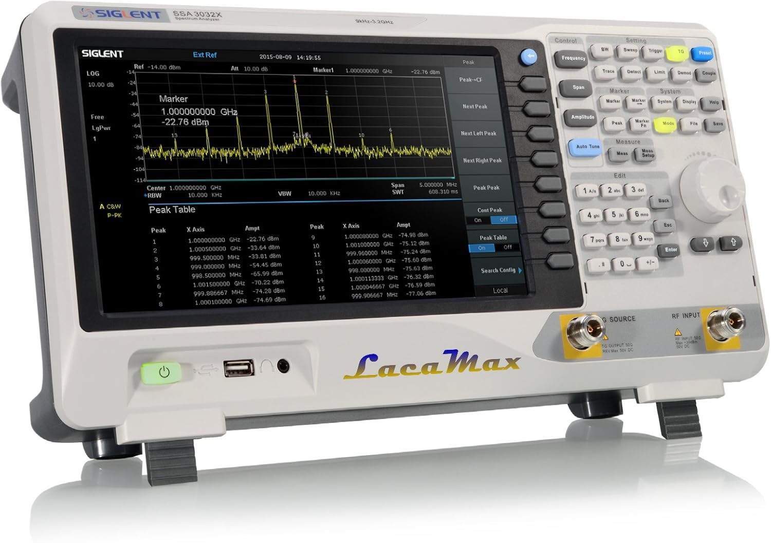 SIGLENT SSA3021X Spectrum Analyzer 9 kHz up to 2.1 GHz Amazon.co.uk