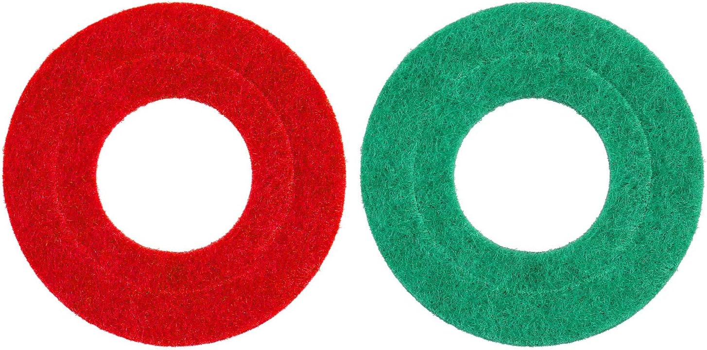 12 Pieces Battery Terminal Anti Corrosion Washers Fiber Battery Terminal Protector, 6 Red and 6 Green: Automotive
