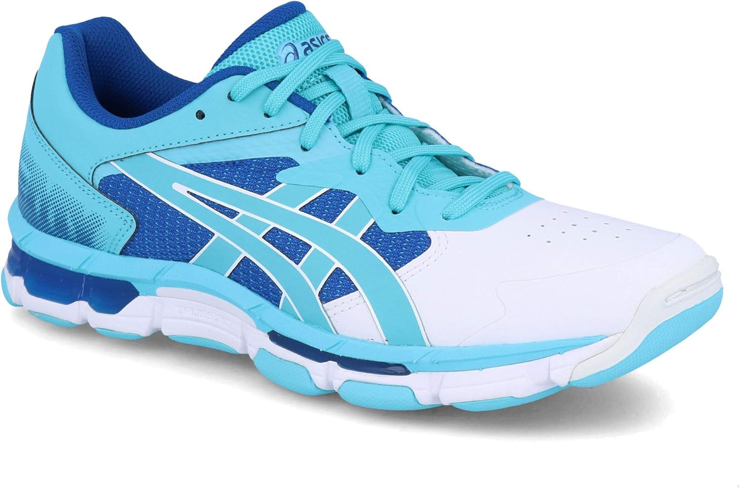 asics gel academy 8 ice mint netball trainers