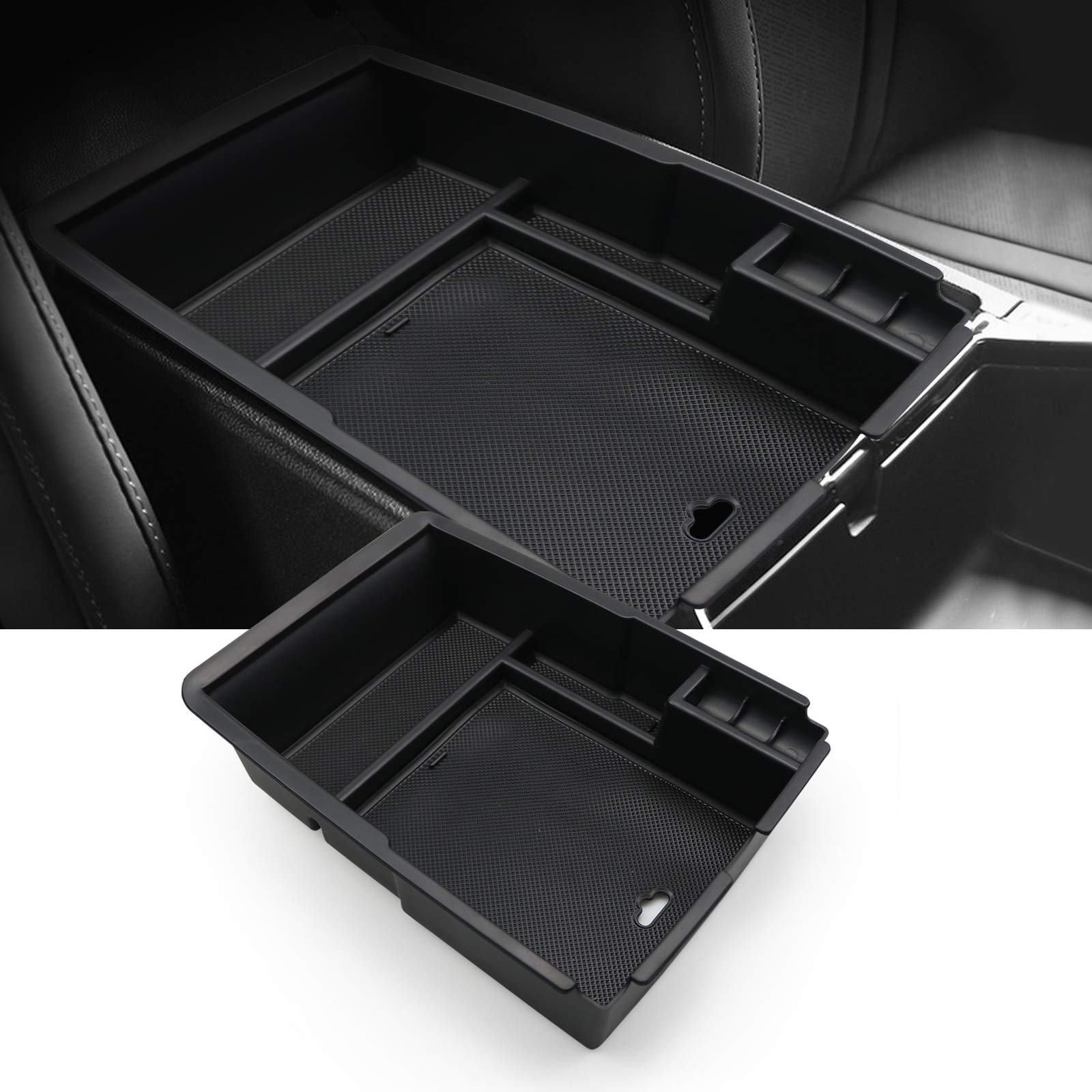 Buy YEE PIN Center Console Tray Custom Fit Car Console Insert Tray Armrest Tray for Kia Sorento