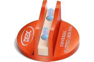 DEDC CAR Accessories Pinch Weld Jack pad, Truck Lift Stands Jack Pads Adapter for Home Garage Change Repair tire ramps Oil, A