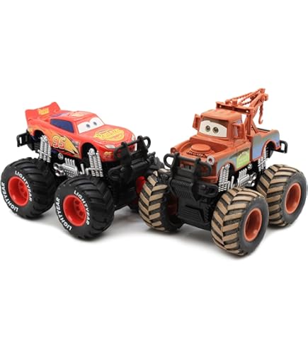 Amazon.com: Disney Cars Toys Pixar Cars Die-Cast Oversized Team 95