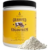 Ancestral Supplements Bovine Colostrum Powder, Grass Fed, 120 Servings | Freeze-dried grass fed colostrum powder supports immune health and gut health in every serving.