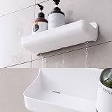 Ettori Shower Caddy 2 Pack Wall Mounted No Drilling Self Adhesive White view 5