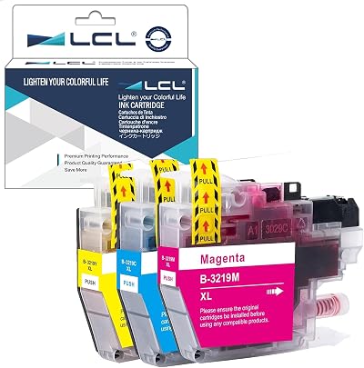 LCL LC3217 LC3219XL Ink Cartridge for Brother MFC-J5330DW MFC-J6530DW 3PK