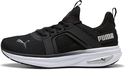 Sneakers SOFTRIDE Enzo 6 Unisexe 42, Black White Silver Metallic