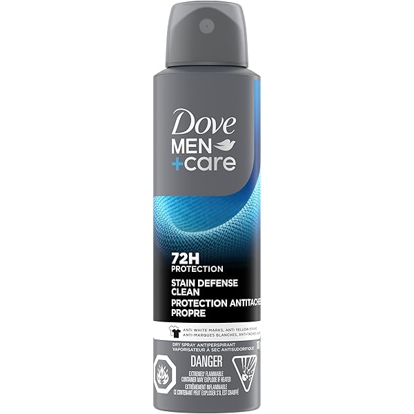 Dove Men+Care Dry Spray Antiperspirant Deodorant for a Long