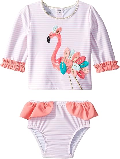 mud pie flamingo bathing suit