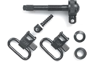 Uncle Mike's Remington 742 Standard/ADL Sling Swivels, Blued, 1-Inch Loop