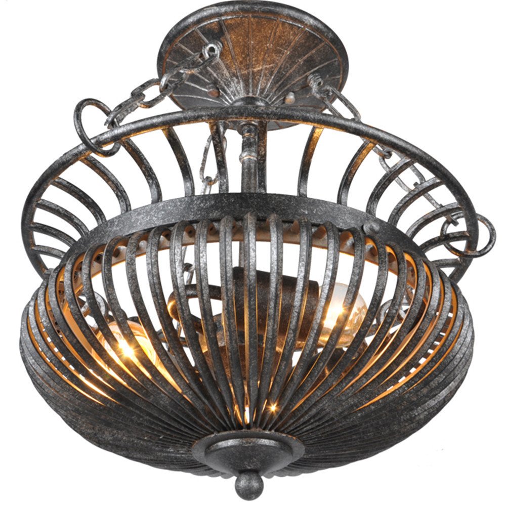 Leihongthebox Ceiling Lights Lamp Iron Art Nouveau Ceiling Light