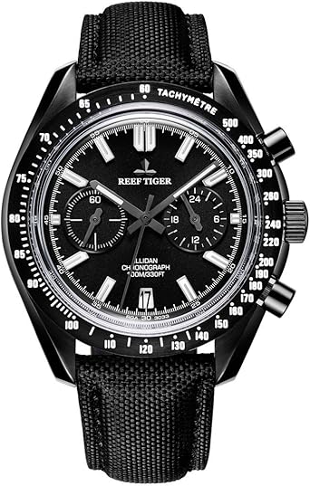 REEF TIGER Reloj Cronógrafo Cuarzo para Hombre con Correa en ...