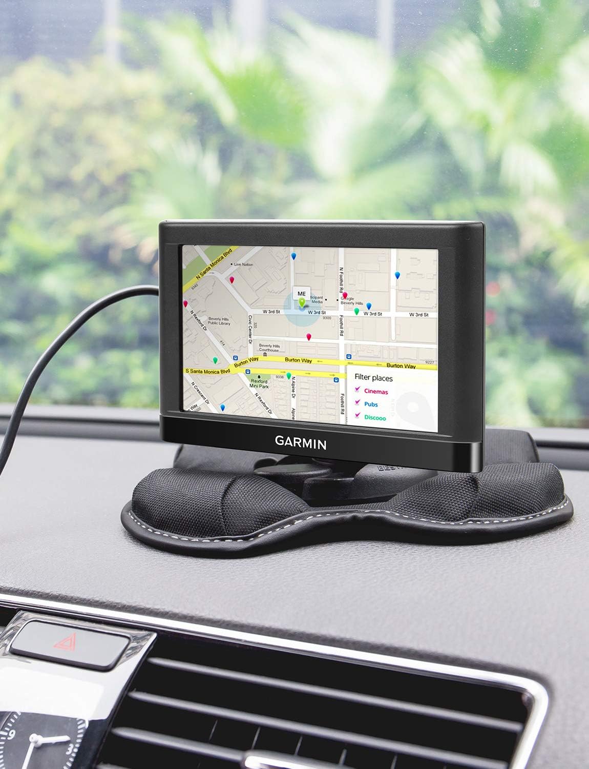 Bestand GPS Dashboard Mount, Portable Friction Mount for Garmin 700/600/300/200 Series and for New Nuvi Series: GPS & Navigation