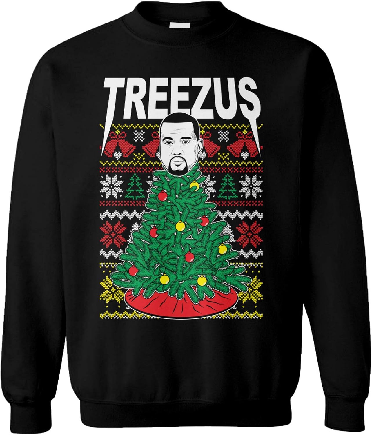yeezy ugly christmas sweater