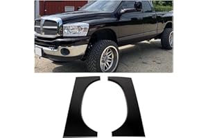 7BLACKSMITHS Upper Wheel Arch Set Rear Panel Bed Side for 2002-2008 Dodge Ram 1500 & 2003-2009 Dodge Ram 2500 3500