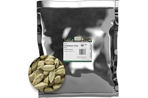 Frontier Co-op Organic Whole Cardamom Pods, 1-Pound, Sweet, Warm Taste, Exotic Floral Aroma, Certified Organic & Kosher