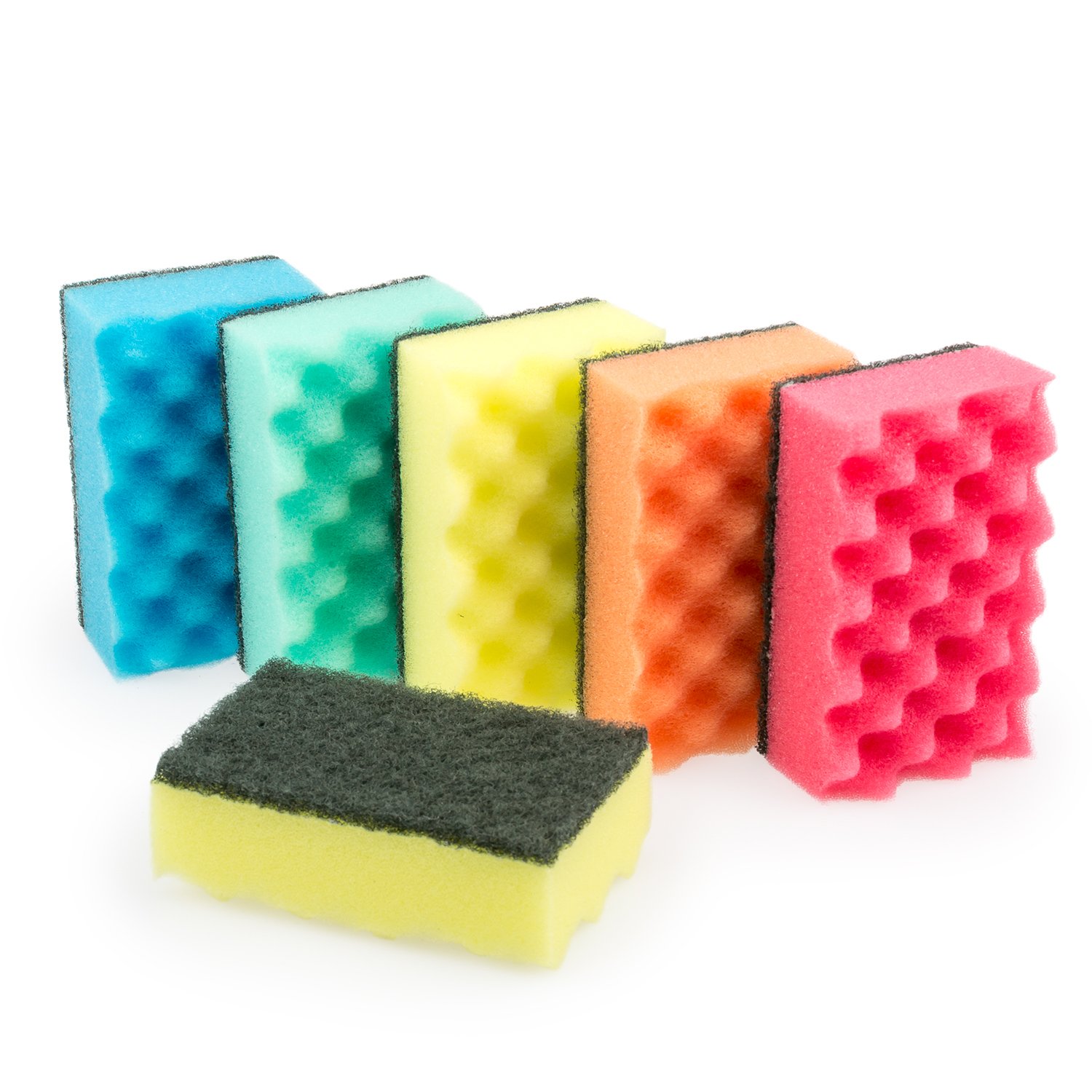 Amazoncom Kitchen Sponges Pack Of 6 Cleaning Sponge Scrubbing
